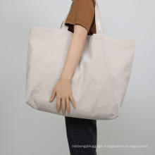 Oversized Shopping Beige Washed Cotton Canvas Bag Large Tote Bag Diaper Cotton Shoulder Ba Grocery Bag Tote Bag